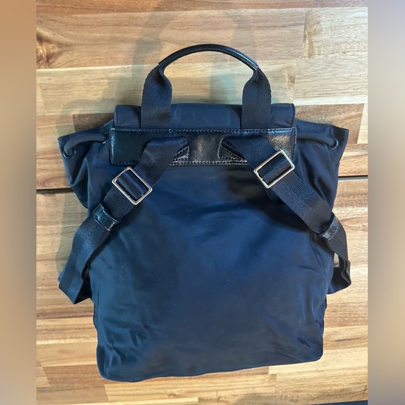 Tory Burch Black Nylon Backpack - Picture 9 of 13